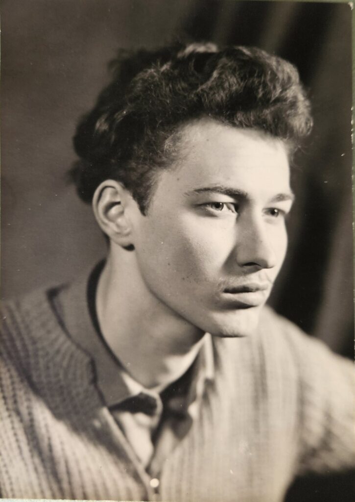 Gilbert Huguenin en 1956