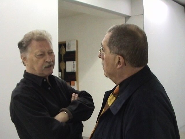 Gilbert Huguenin et Jacques Hainard
